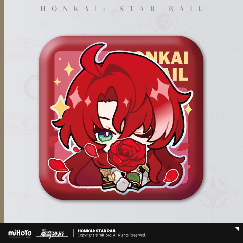 Badge [Honkai: Star Rail] - Série Emoticônes / Sticker vol.2 (plusieurs modèles)