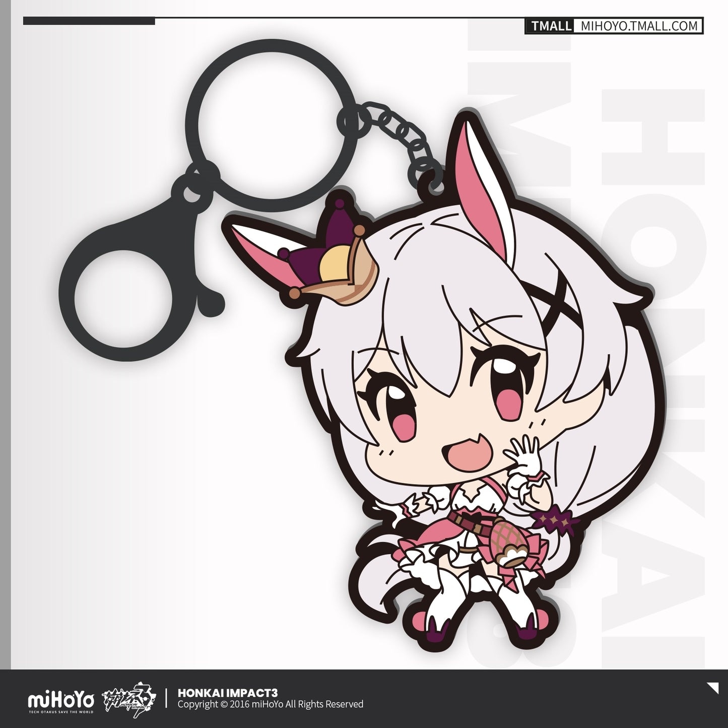 Rubber Keychain [Honkai Impact 3rd] Theresa Magical Girl