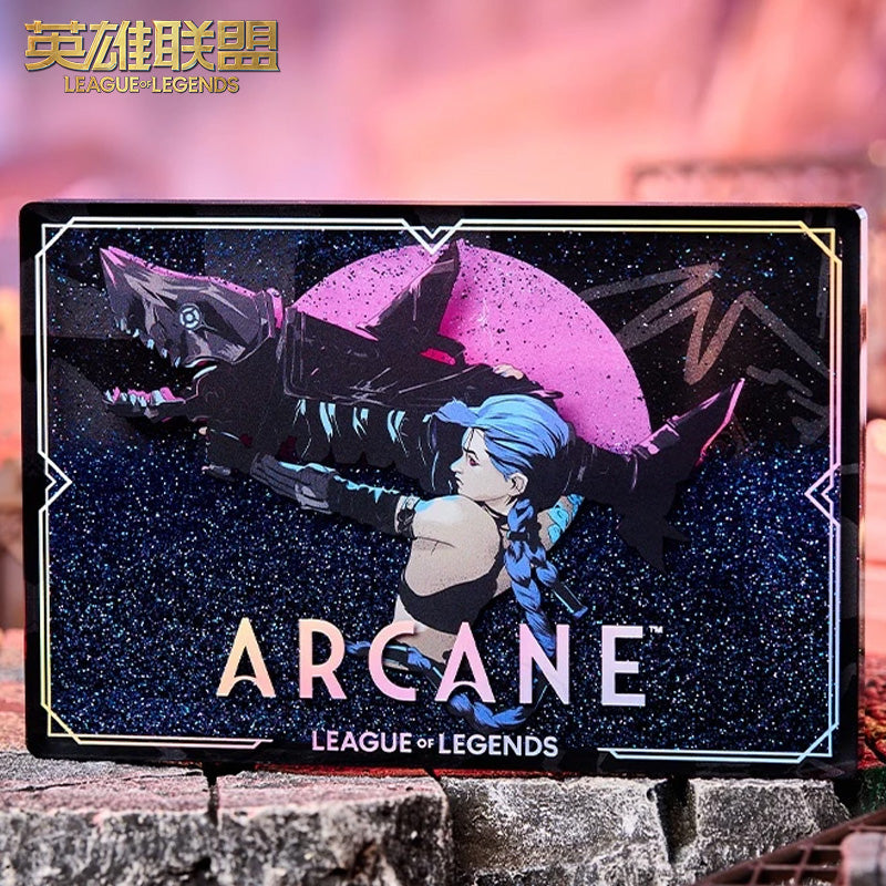 Acrylic Glitter Ornament [Arcane: League of Legends] - Jinx