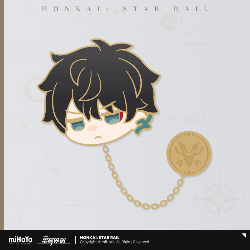 Badge Metal [Honkai: Star Rail] - Pom Pom Exhibition Series Vol.2