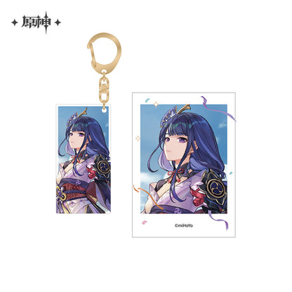 Keychain Acrylic + Polaroid [Genshin Impact] (Plusieurs modèles) - FES 2023