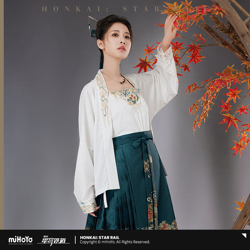 Hanfu / Haut [Honkai Star Rail] - Blanc - Dan Heng: Imbibitor Lunae Impressions