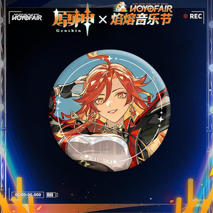 Badge [Genshin Impact] - Hoyofair Flame Fusion Music and Art Festival