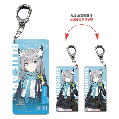 Acrylic Strap avec 1 face Lenticulaire [Blue Archive] Countermeasure Council (Plusieurs modèles)