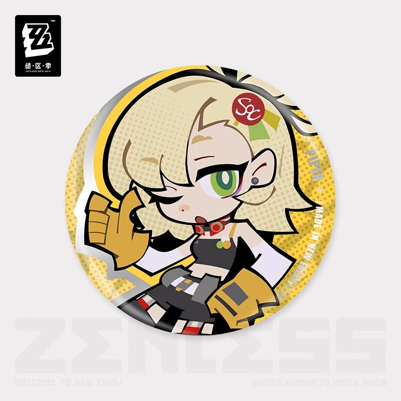 Badge [ZZZ Zenless Zone Zero]  - Sons of Calydon - Chibi Series