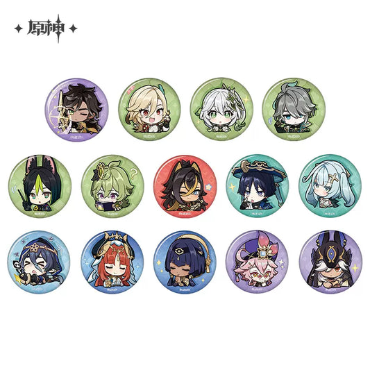 Badge [Genshin Impact] Emoji / Emoticones Series vol.3 (plusieurs modèles)