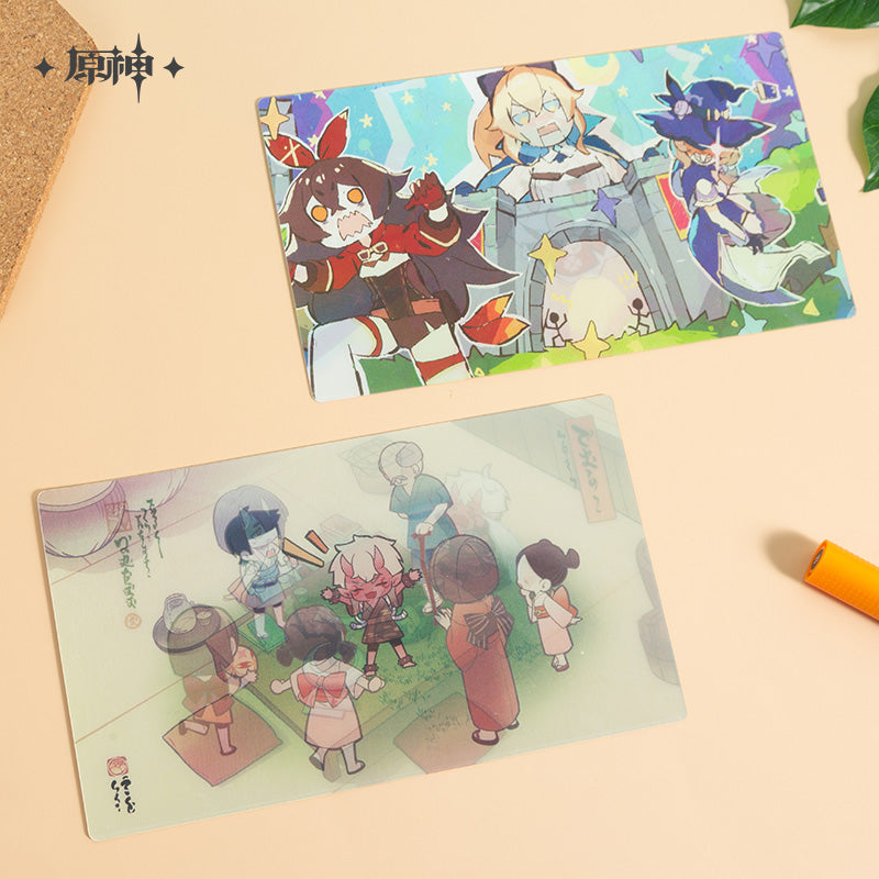 [Genshin Impact] Postcard set Lenticulaire - Type A