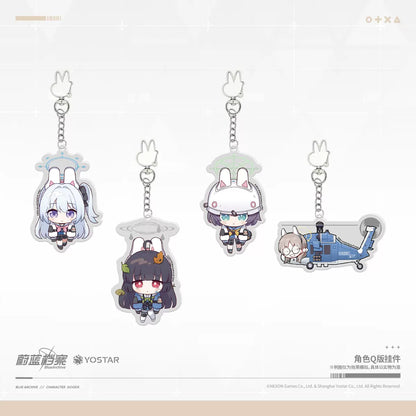 Acrylic Strap Chibi [Blue Archive] RABBIT Platoon (Plusieurs Modèles)