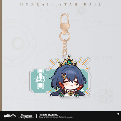 Acrylic Strap [Honkai: Star Rail] - Série Emoticônes / Sticker vol.3