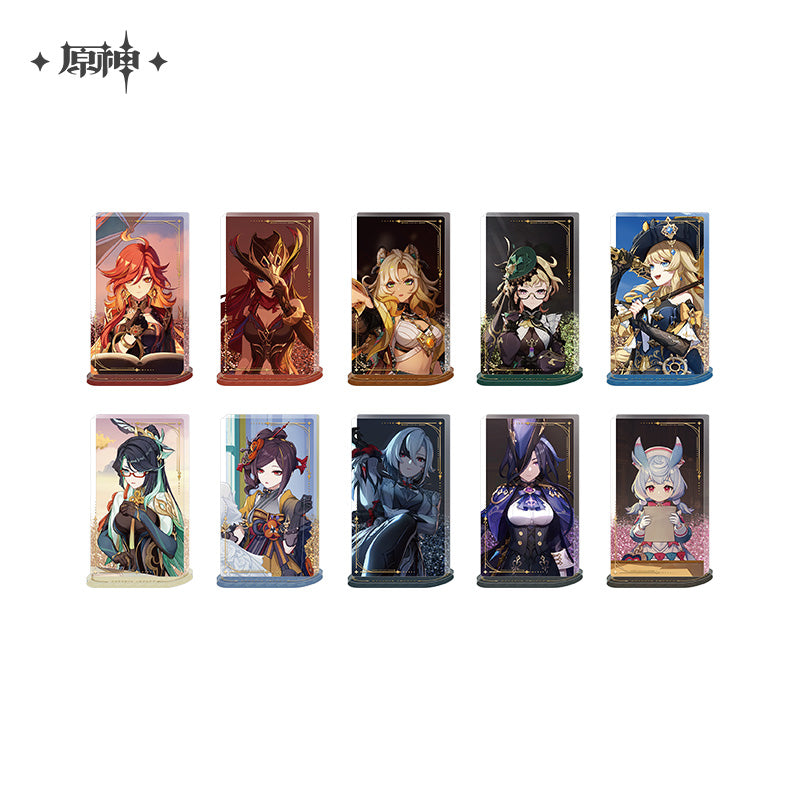 Acrylic Glitter Block Standee [Genshin Impact] Character PV series vol.3