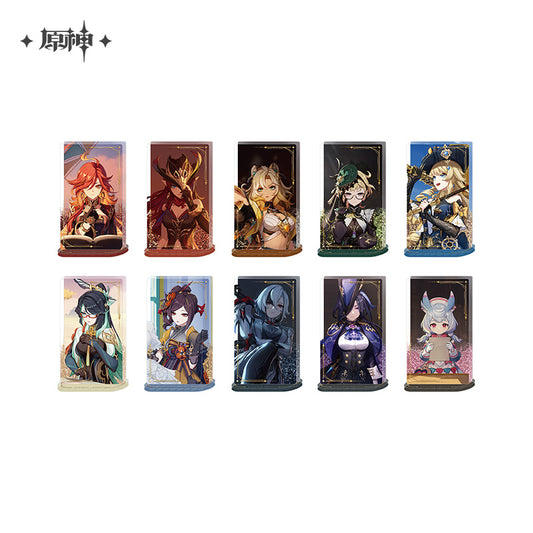 Acrylic Glitter Block Standee [Genshin Impact] Character PV series vol.3