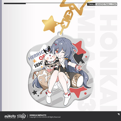 Metal Keychain [Honkai Impact 3rd] - Chibi Herrscher series vol1. (plusieurs modèles)