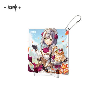 Acrylic strap / coaster avec standee [Genshin Impact] Fateful Day series (Plusieurs modèles)