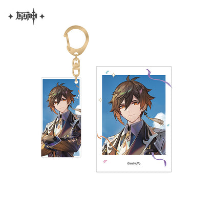 Keychain Acrylic + Polaroid [Genshin Impact] (Plusieurs modèles) - FES 2023