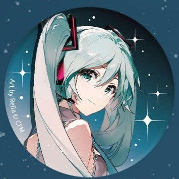 Badge avec protection [Vocaloid] Hatsune Miku - 16th Anniversary (Plusieurs modèles)