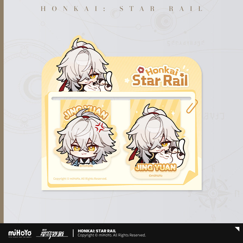 Magnetic Bookmark [Honkai: Star Rail] - Série Emoticônes / Sticker