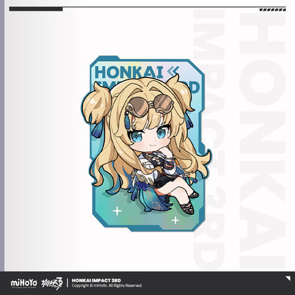 Carte impression laser [Honkai Impact 3rd] - Part 2 Chibi series - (Plusieurs Modèles)