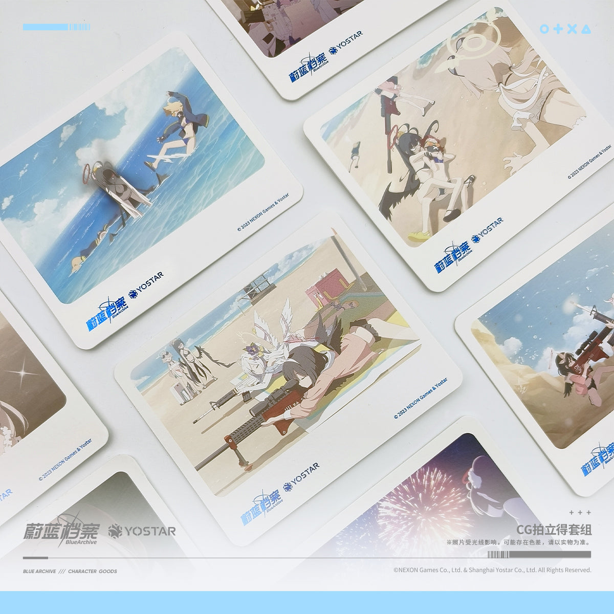 Polaroid Set [Blue Archive] - CG - Summer Sky's Wishlist