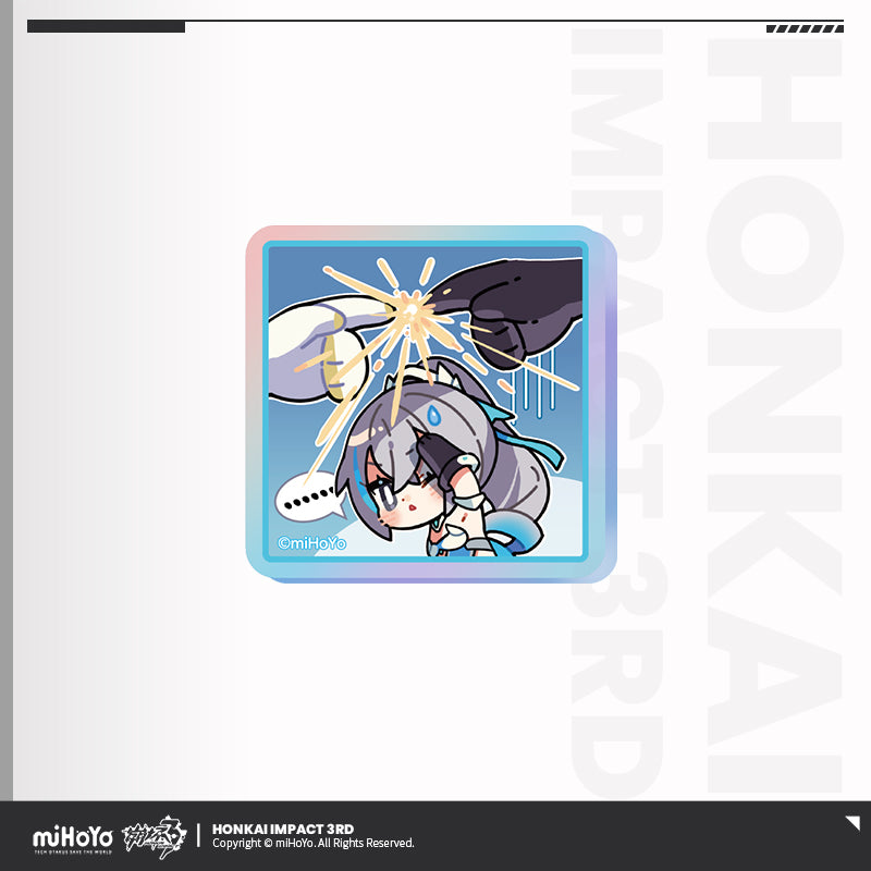 Badge Acrylic [Honkai Impact 3rd] collection HONKAI MEME (plusieurs modèles)