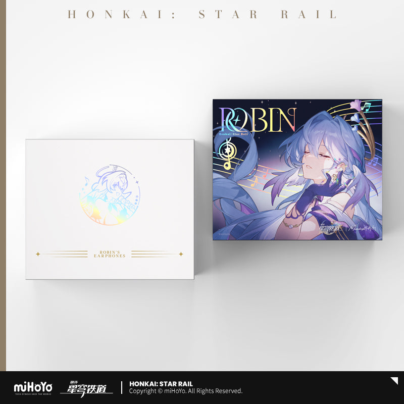 Ecouteurs Sans fils / Wireless Earphones [Honkai: Star Rail] - Robin's custom HiFi ANC TWS - MOONDROP COLLAB CN ver.- 2eme vague