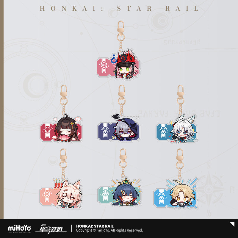 Acrylic Strap [Honkai: Star Rail] - Série Emoticônes / Sticker vol.3