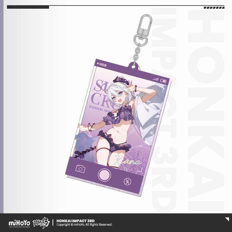 Glitter Acrylic Keychain [Honkai Impact 3rd] - Summer Cruise vol.3 (plusieurs modèles)