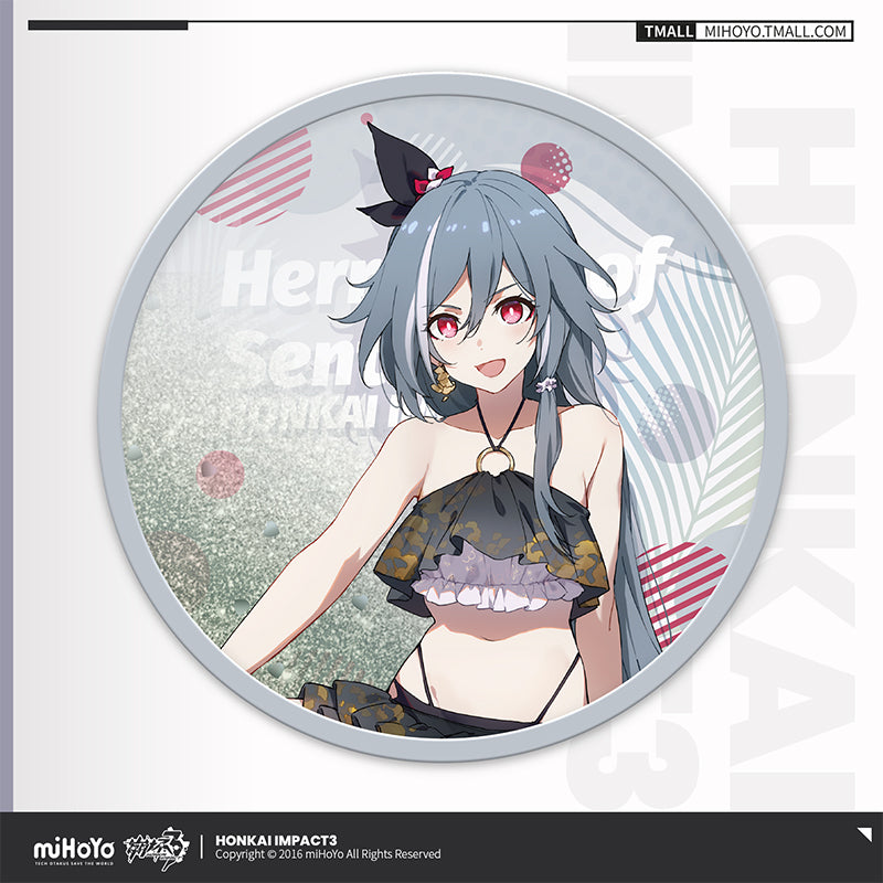 Dessous de verre / Acrylic Glitter Coaster [Honkai Impact 3rd] - Summer Cruise vol.1 (plusieurs modèles)