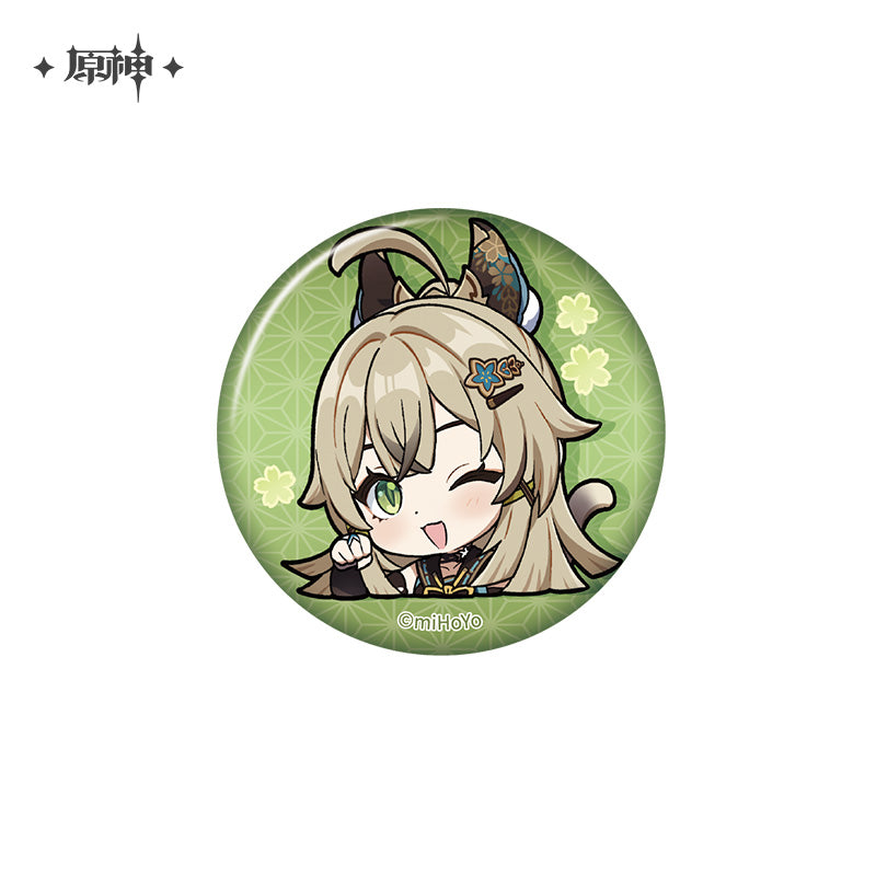 Badges [Genshin Impact] Emoji / Emoticones Series (plusieurs modèles)