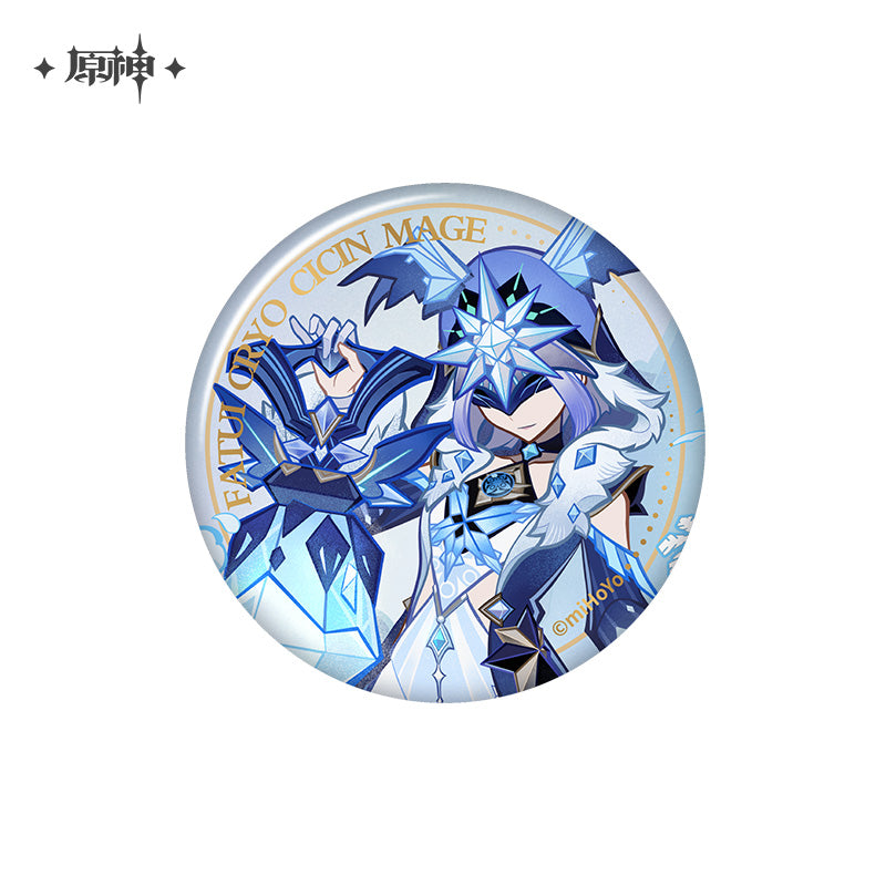 Badge [Genshin Impact] - Fatui Cryo Cicin Mage - Genius Invokation TCG