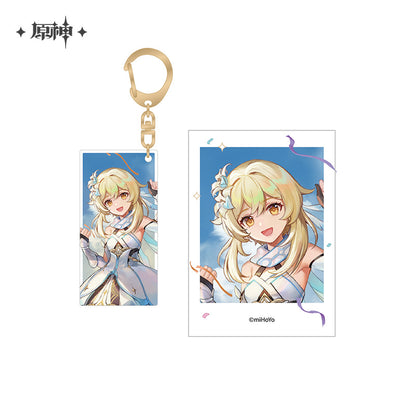 Keychain Acrylic + Polaroid [Genshin Impact] (Plusieurs modèles) - FES 2023