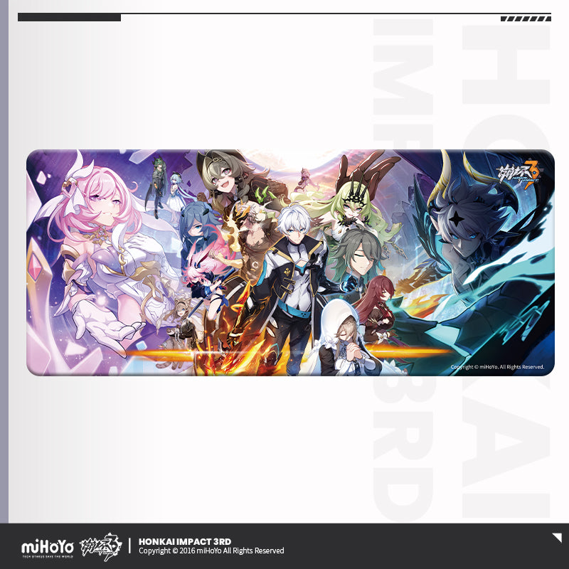 Mousepad [Honkai Impact 3rd] - Flame Chasers 13 heroes