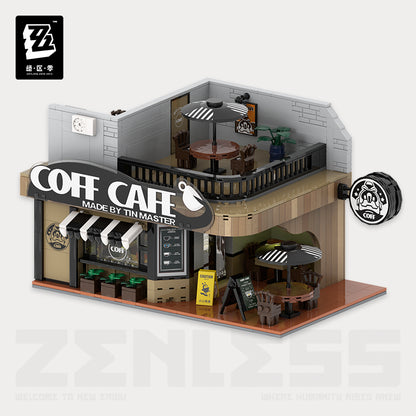 Maquette de Block a construire [ZZZ Zenless Zone Zero] - Coff Cafe - 6th Street Collection