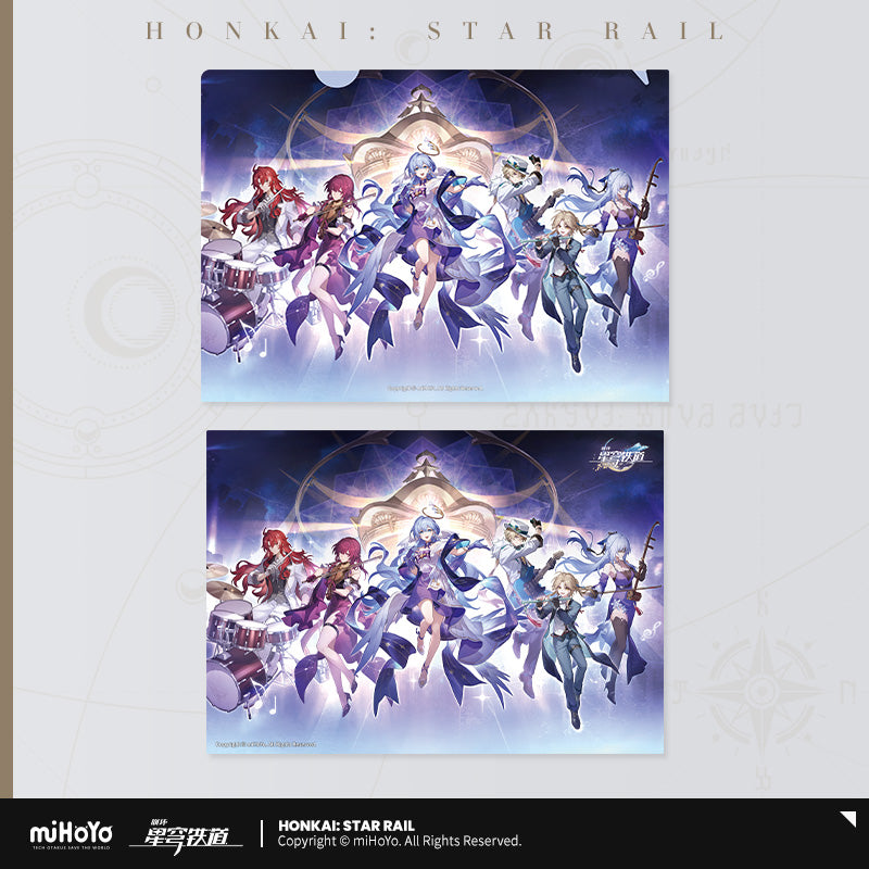 Clearfile + Poster Set [Honkai: Star Rail] 2024 Event (Plusieurs Modèles)