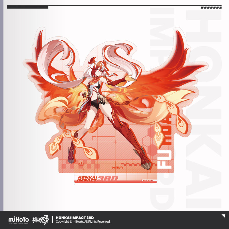 Acrylic Stand [Honkai Impact 3rd] Vertical Artwork series (plusieurs modèles)