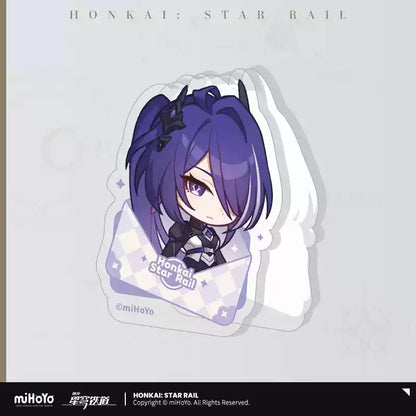 Acrylic Clip [Honkai: Star Rail] - Nameless Honor series