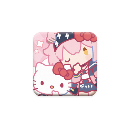 Badge en PU [Arknights] - Sanrio Collab