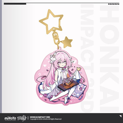 Metal Keychain [Honkai Impact 3rd] - Chibi Herrscher series vol2. (plusieurs modèles)