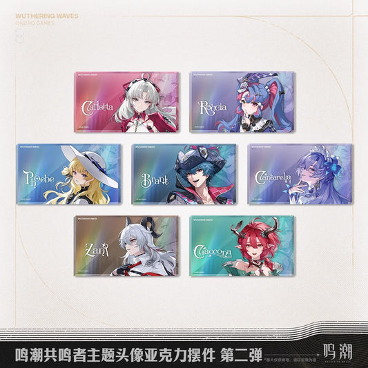 Acrylic Ornement [Wuthering Waves] - 1st Anniversary Celebration