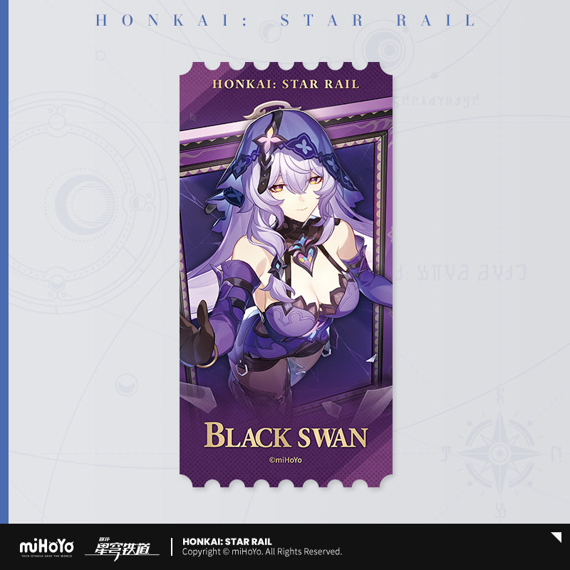 Carte Commemorative Laser [Honkai: Star Rail] - Black Swan - Limited