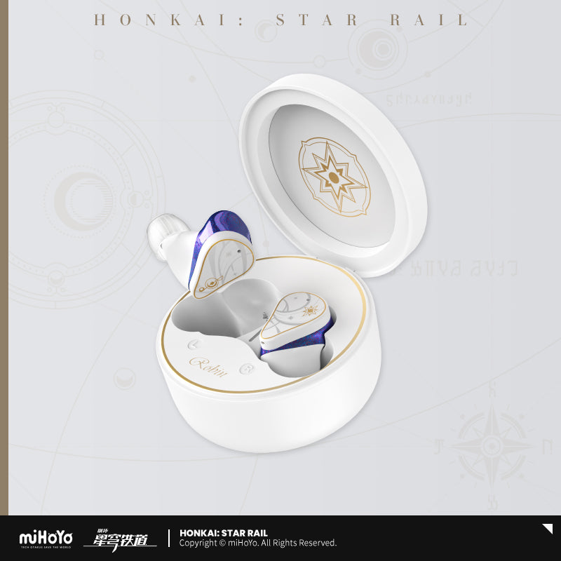 Ecouteurs Sans fils / Wireless Earphones [Honkai: Star Rail] - Robin's custom HiFi ANC TWS - MOONDROP COLLAB CN ver.- 2eme vague