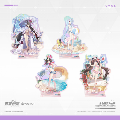 Acrylic Stand [Blue Archive] Business Trip! Momoyodou Beach Bar Franchising Plan (Plusieurs modèles)