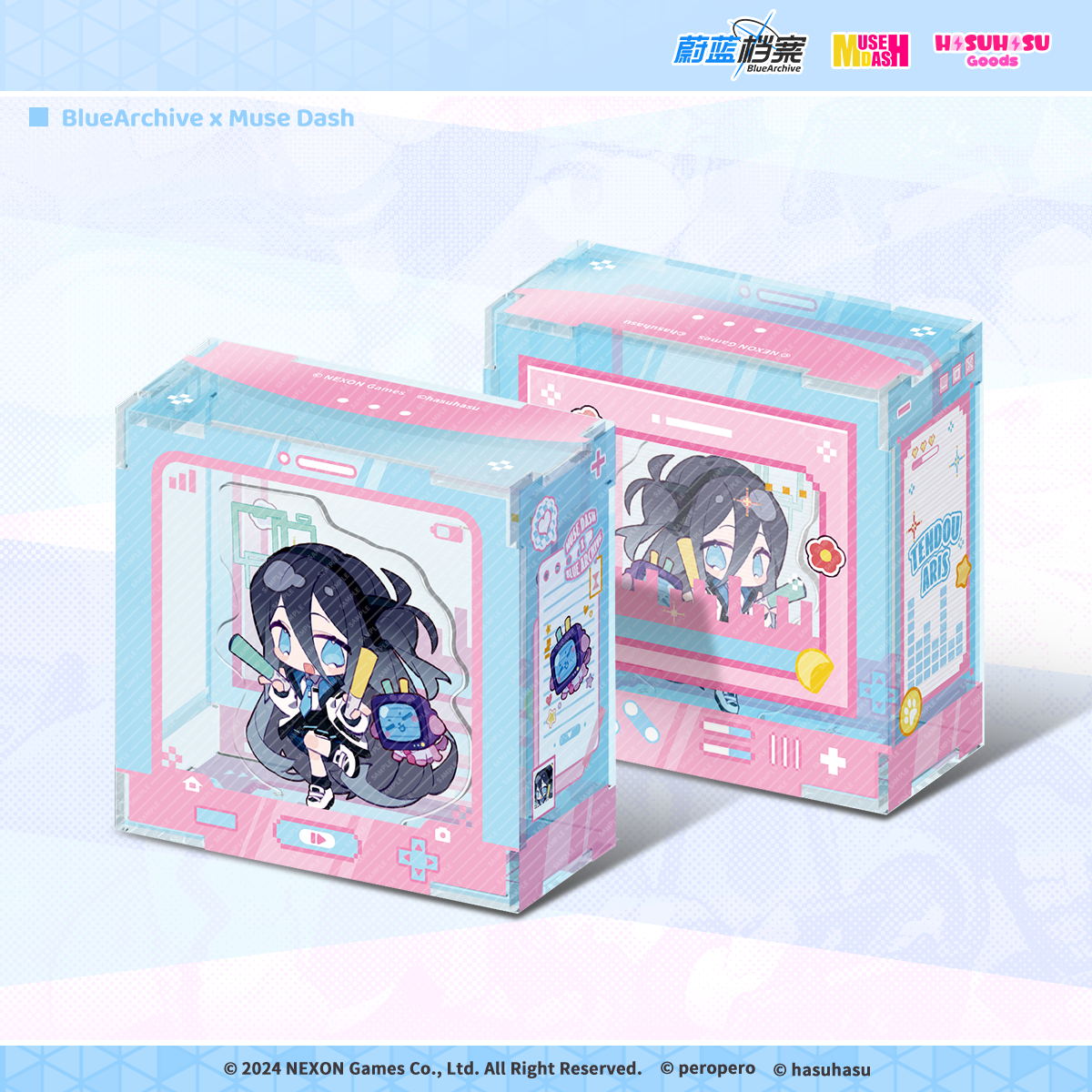 Acrylic Box Stand [Muse Dash] - Blue Archive Collab