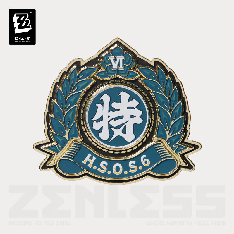 Metal Badge [ZZZ Zenless Zone Zero] - Faction series Vol.2