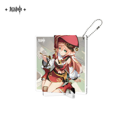 Acrylic strap / coaster avec standee [Genshin Impact] Fateful Day series vol.3 (Plusieurs modèles)