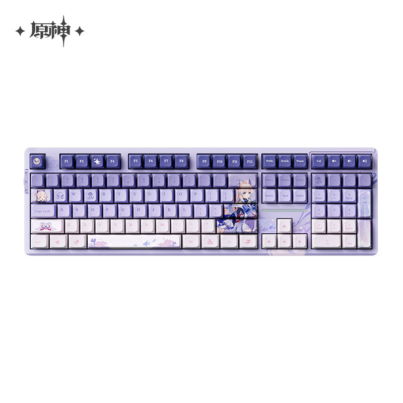 Clavier Mécanique QWERTY Wireless 108 touches [Genshin Impact] - Kokomi - Pearl of Wisdom (Plusieurs Versions)