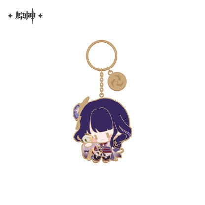 Pendentif Keychain Enamel Metal [Genshin Impact] Personnages (plusieurs modèles)