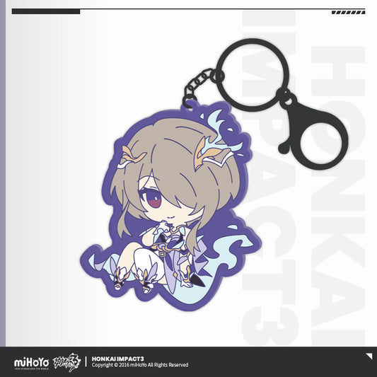 Rubber Keychain [Honkai Impact 3rd]  - Rita - Spina Astera ver.