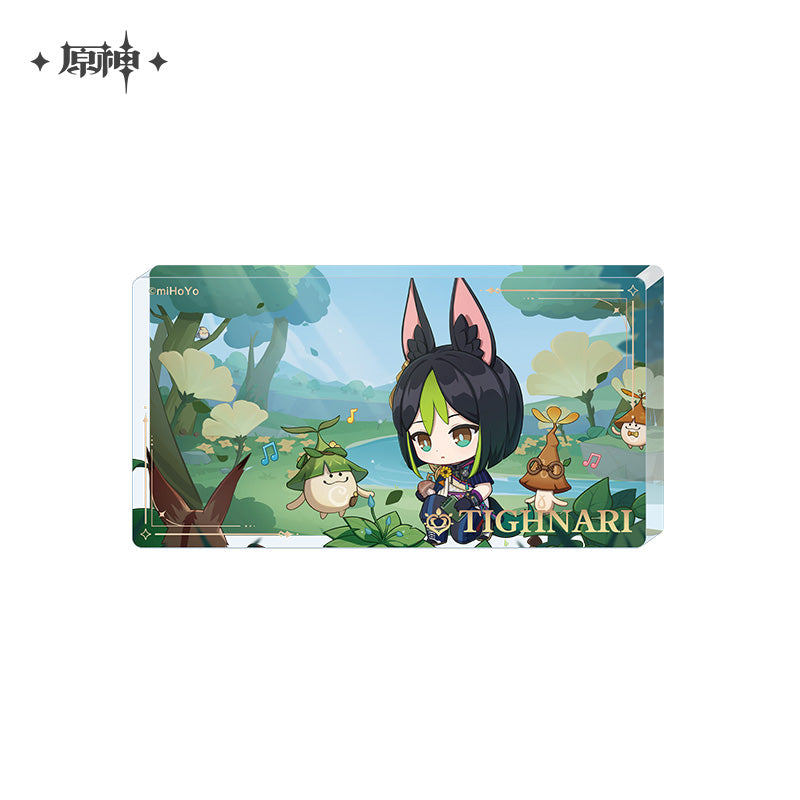 Goods Set avec Polaroid [Genshin Impact] Discovery Collab - Teyvat Nature Discovery Series (Plusieurs modèles)