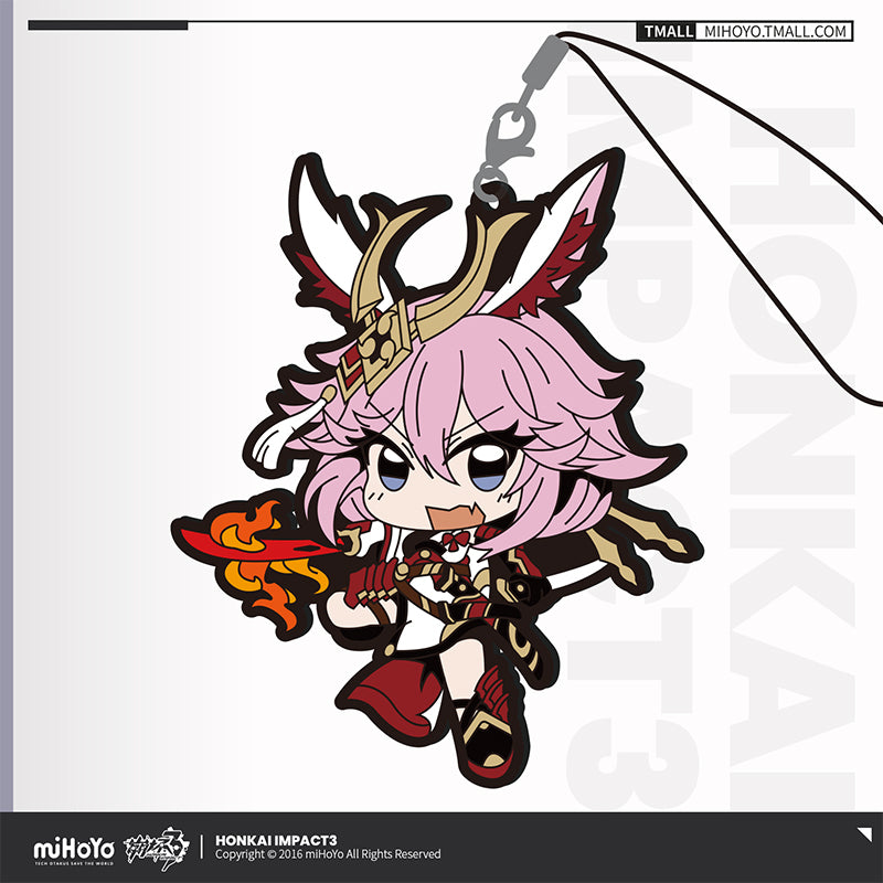 Rubber Strap [Honkai Impact 3rd] Yae Sakura - Flame Sakitama