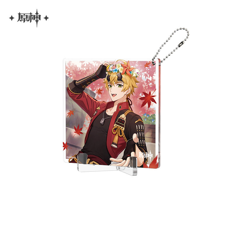 Acrylic strap / coaster avec standee [Genshin Impact] Fateful Day series (Plusieurs modèles)